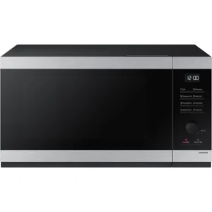 ميكروويف مع شواية دوارة وسخان مغطى بغلاف معدني بتصميم مقبض مدمج وسلس من سامسونج – اسود – ‎1500 واط – 40 لتر – MG40DG5524ATSG