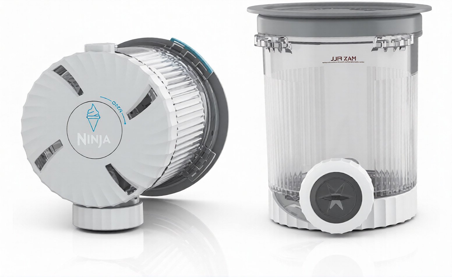 ماكينة آيس كريم وسوفت سيرف نينجا CREAMi Scoop & Swirl NC701 - الصورة 4