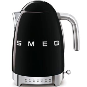 Smeg KLF04BL Variable Temperature Black Kettle