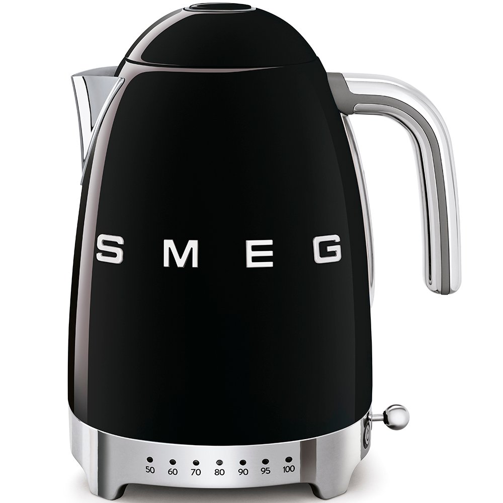 Smeg KLF04BL Variable Temperature Black Kettle