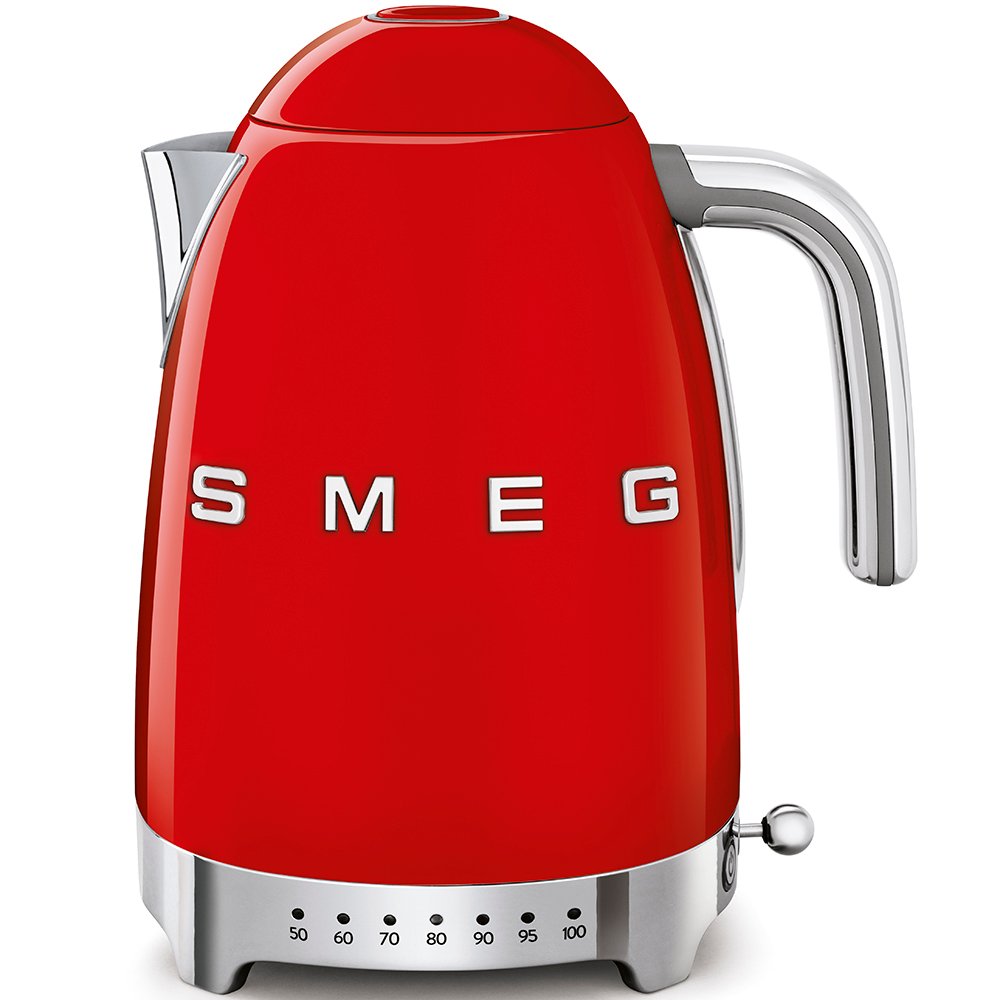 Smeg KLF04RD Variable Temperature Red Kettle