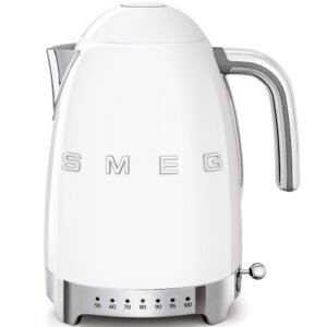 Smeg KLF04WH Variable Temperature White Kettle