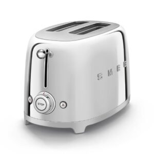 Smeg TSF01SS Steel Toaster