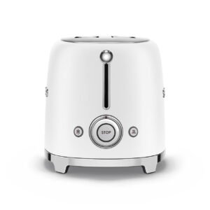 Smeg TSF01WHM Matte White Toaster